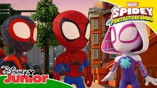 Stöld hos guldsmeden | Spidey och hans fantastiska vänner | Disney Junior Sverige