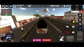 IDBS Truck Simulator Indonesia Steering Wheel Android Gameplay