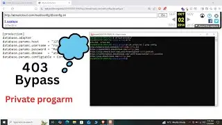 How I Bypass 403 on Private Program 🚨 | Bug bounty | 403 Bypass POC 