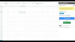 Company Employee List Search usage demo