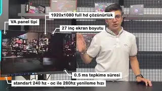 Lenovo Legion R27FC-30 280hz (CURVED) GAMİNG monitör kutu açılımı ve incelemesi