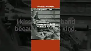 Paris Is Liberated #ww2 #paris #augusthistory