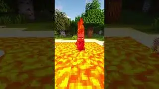 WHO WILL BE SAVED? DOG OR VILLAGER? #minecraft #minecraftshorts