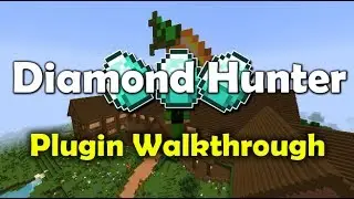Diamond Hunter Minecraft Plugin Walkthrough - Carrot Inc 1080p HD