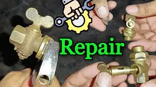 How to Fix Gas Leaks on old Gas Cocks || Gas Leak Repair || How to Repair gas valve || valve repair