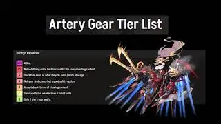 Artery Gear Fusion Tier List