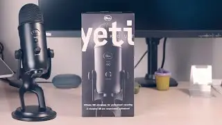 Blue Yeti Microphone Unboxing (Blackout Edition)