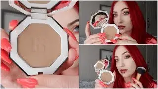 Fenty Beauty Sun Stalk'r Bronzer Try On | Inda Sun