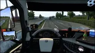 ASMR TRUCK SIMULATOR - BUDAPEST 🇭🇺 to Košice 🇸🇰  #eurotrucksimulator2 #europetours #ets2 #europe