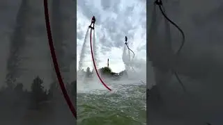 Флайборд Шоу пляж Каррера