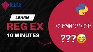 What are Regular Expressions in Python? | KITE Free Python Course | 11.1
