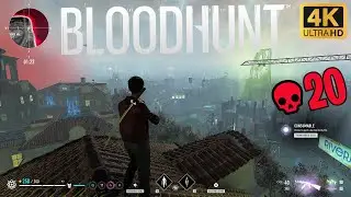Bloodhunt PS5/PC | Solo WIN Gameplay | 20 kill | 4k ( no commentary )