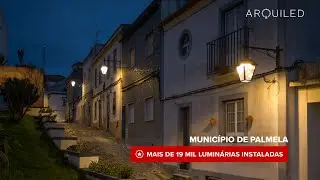 Iluminação pública LED - Projeto de Palmela