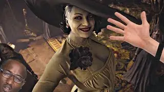 tall lady cuts your arm off