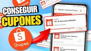 Cómo Conseguir CUPONES en SHOPEE (2024) l Cupones de Descuento