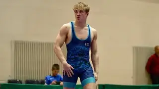 E. Rutka (LAT) vs A. Erkkola (FIN) 65kg. Men freestyle wrestling.