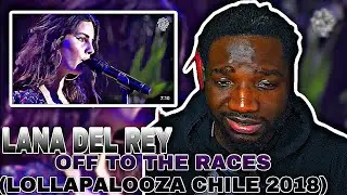Lana del Rey - Off to the Races (Lollapalooza Chile 2018) [Full HD] | REACTION