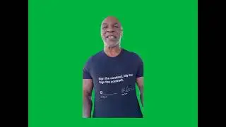 Mike Tyson "Sign The Contract Big Boy" Green Screen