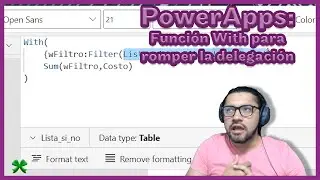 Powerapps: Evita y entiende la delegación en fórmulas SUMA y COUNTROWS