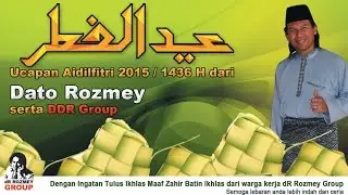 Ucapan Aidilfitri 2015 / 1436 H dari DDR Group