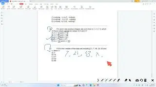 中位数 SAT MATH 30&31