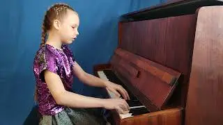 Щелокова Анна, 13 лет, К. Черни Этюд N 24 соч. 299