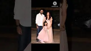 Aaradhya Bachchan ❤️ Apne mummy papa ke  hot cute looks ke sath