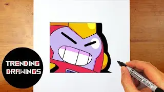 How To Draw Surge Icon Brawl Stars