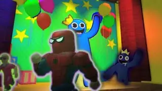 НАШЛИ СИНЕГО ДРУГА в роблокс Rainbow friends 🌚