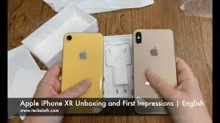 Apple iPhone XR Unboxing and First Impressions | English