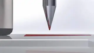 Near-field Scanning Optical Microscope (NSOM) Feedback Animation