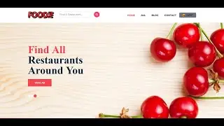 FOODIE - A food review and blogging platform | Project By Arnab