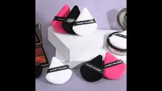 Esponja Maquillaje En Polvo 6 Piezas Beauty Blender Con Caja