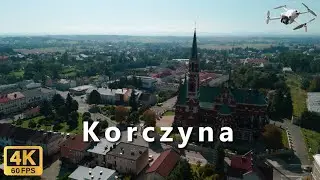Korczyna z lotu ptaka