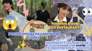 JIKOOK-SE EXPONEN SOLITOS🫢😉+JIN POSTER OFICIAL😱+HOBI APARECIÓ ✨#jikook #bts #jikookmoments
