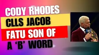 Cody Rhodes calls Jacob Fatu of Bloodline Son of a B*tch.