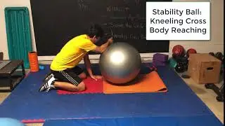 SB kneeling cross body reaching