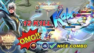 Vale combo with Johnson 😆Hero Skin Gameplay Best Build and Emblem Set 2023