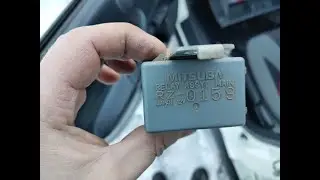 Одна из причин, не запуска,и внезапной остановки двигателя D15B Honda.Блок реле бензонасоc-зажигание