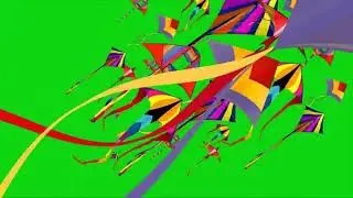 flying kite green screen video for video editing no copyright