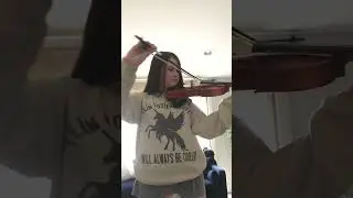 Playing Don’t Throw Out My Legos by AJR on the Violin (Badly)