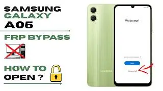 Samsung Galaxy A05 Frp Bypass without PC || Android 13/14 Google Account Bypass