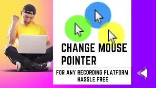 Highlight or change mouse pointer for OBS or any screen recording platform in Windows