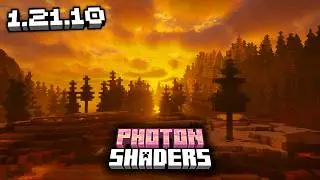 Photon Shaders Best Minecraft Shaders 1.21.10 1.21 | Download Link Free