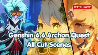 Genshin Impact 6.6 Luna VII – ALL Cutscenes Full Movie | Truth Amongst the Pages of Purana 