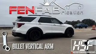 Explorer ST FenFab Billet Veritcal Arm Install