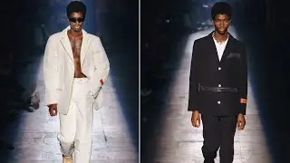 Alton Mason walks for Heron Preston