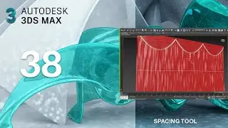 Spacing Tool 3ds Max Tutorial  | Full Course in English | Beginners Tutorial