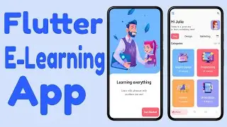 Flutter E Learning App | Flutter App Development | Flutter Ecommerce App | Flutter Education App