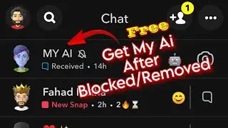 💯 Get My Ai on Snapchat After Deleting/Blocking | Get My Ai Snapchat Back